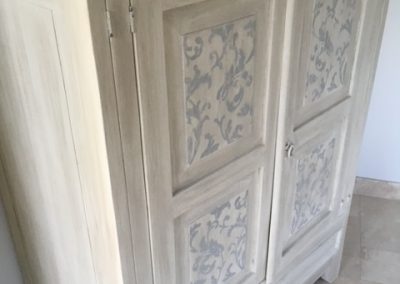 Restored curio cabinet