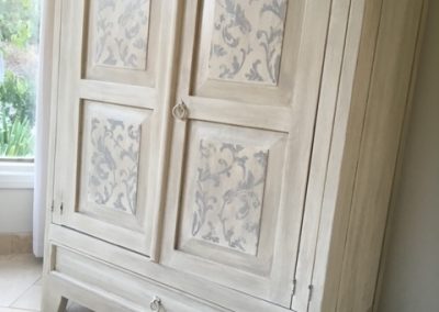 Restored curio cabinet